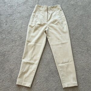 Women’s Zara high waist pleated trousers